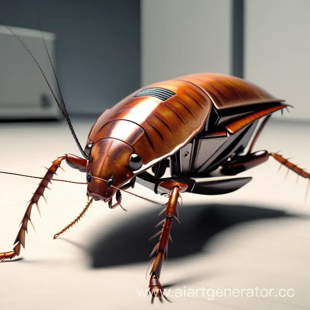 The cockroach is a killer robot