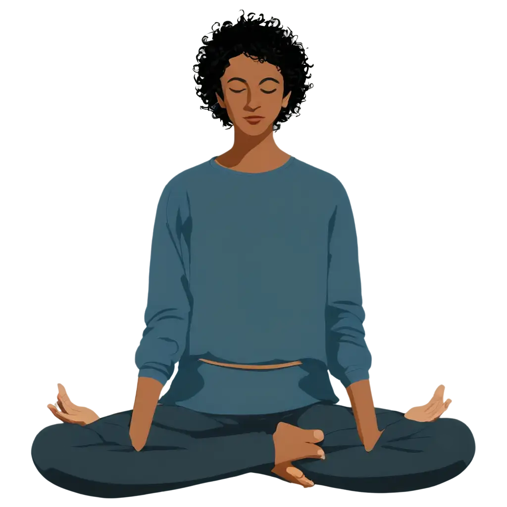Enhancing-Mindfulness-and-Meditation-Captivating-PNG-Image-for-Online-Serenity