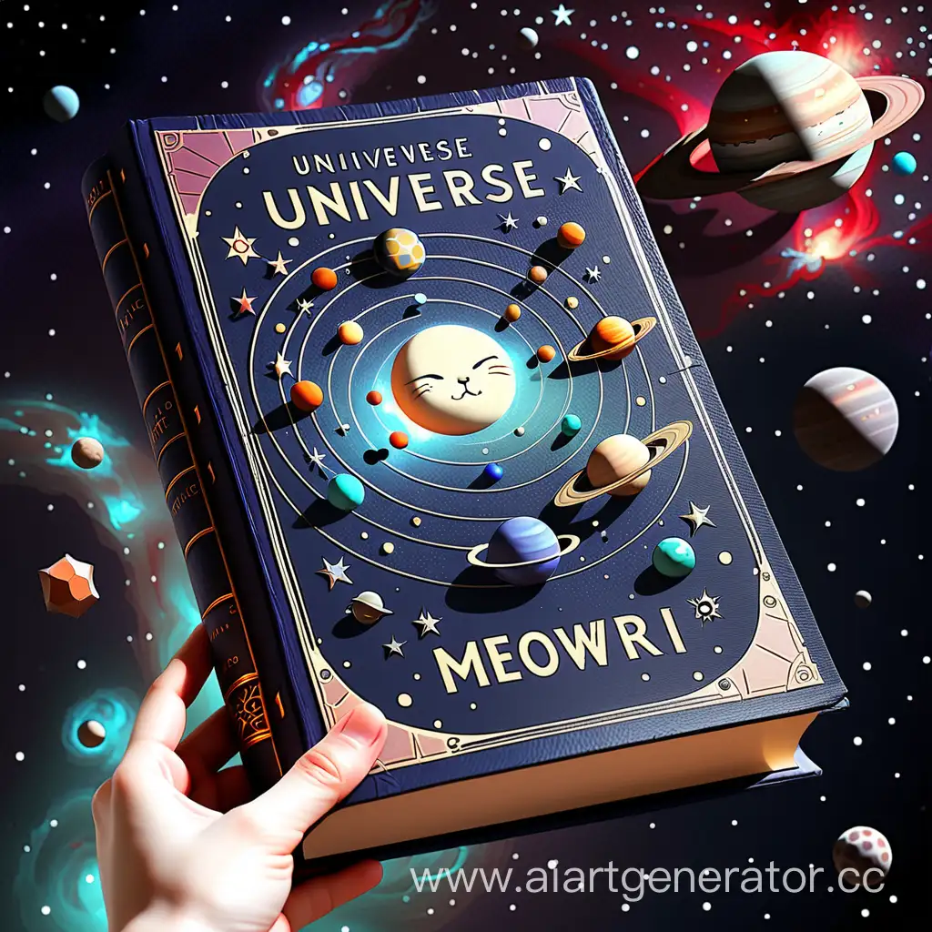 Enchanting-Cosmic-Tale-Universe-Meowri-Inscribed-Book