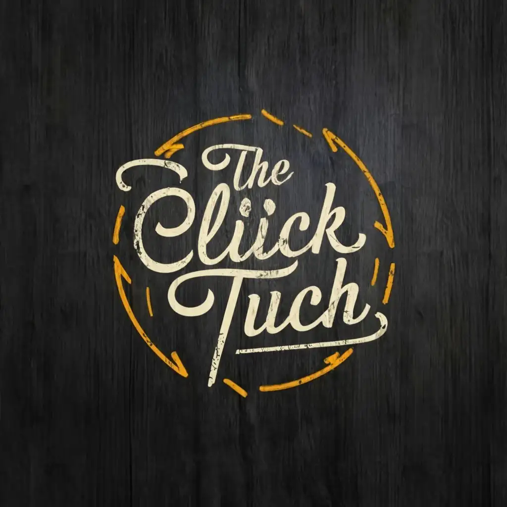 logo, Photography, with the text "The Click Tuch", typography, be used in Legal industry