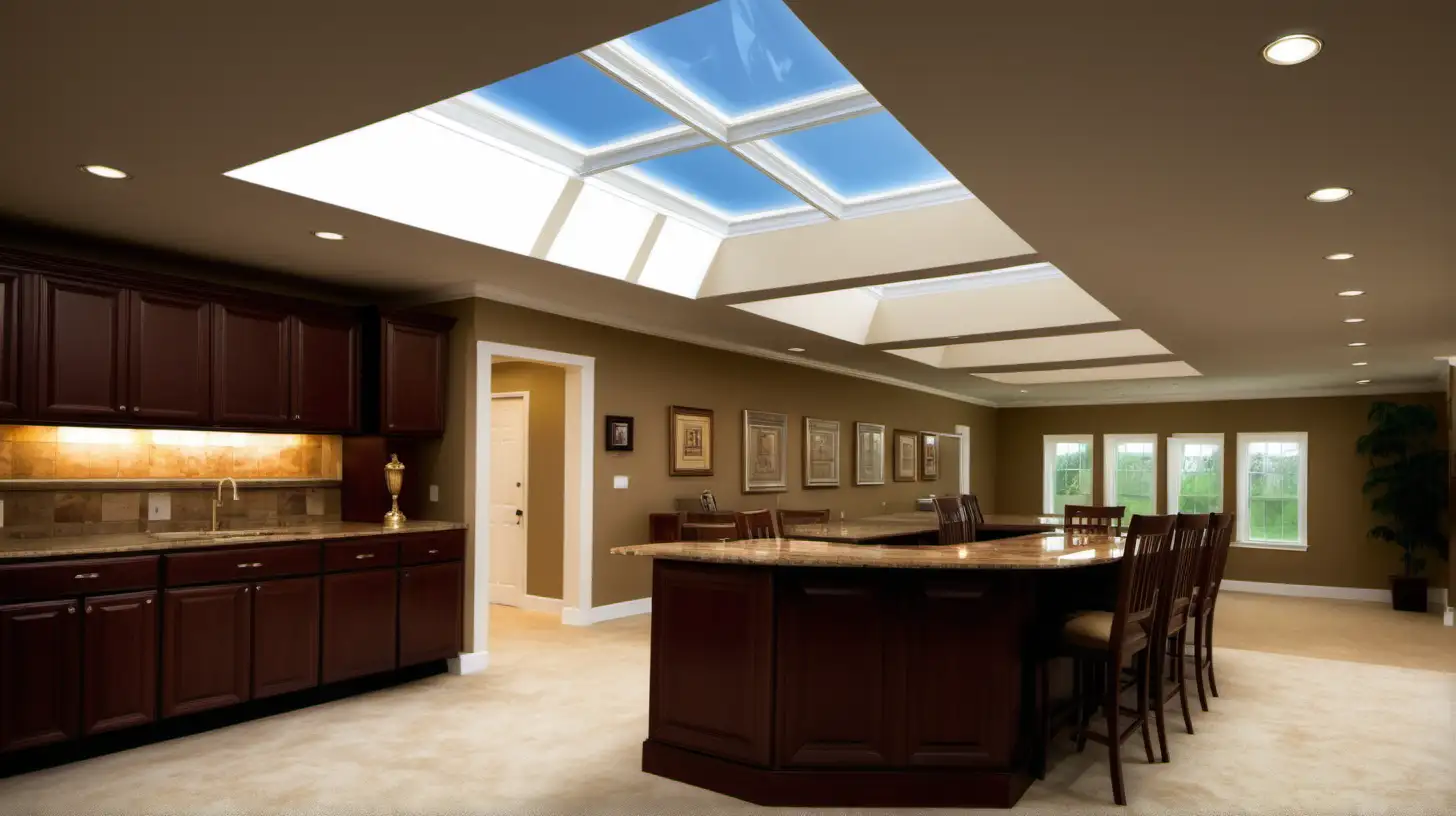 Contemporary Interiors with Skylights Realistic Roofing Contractors in Action