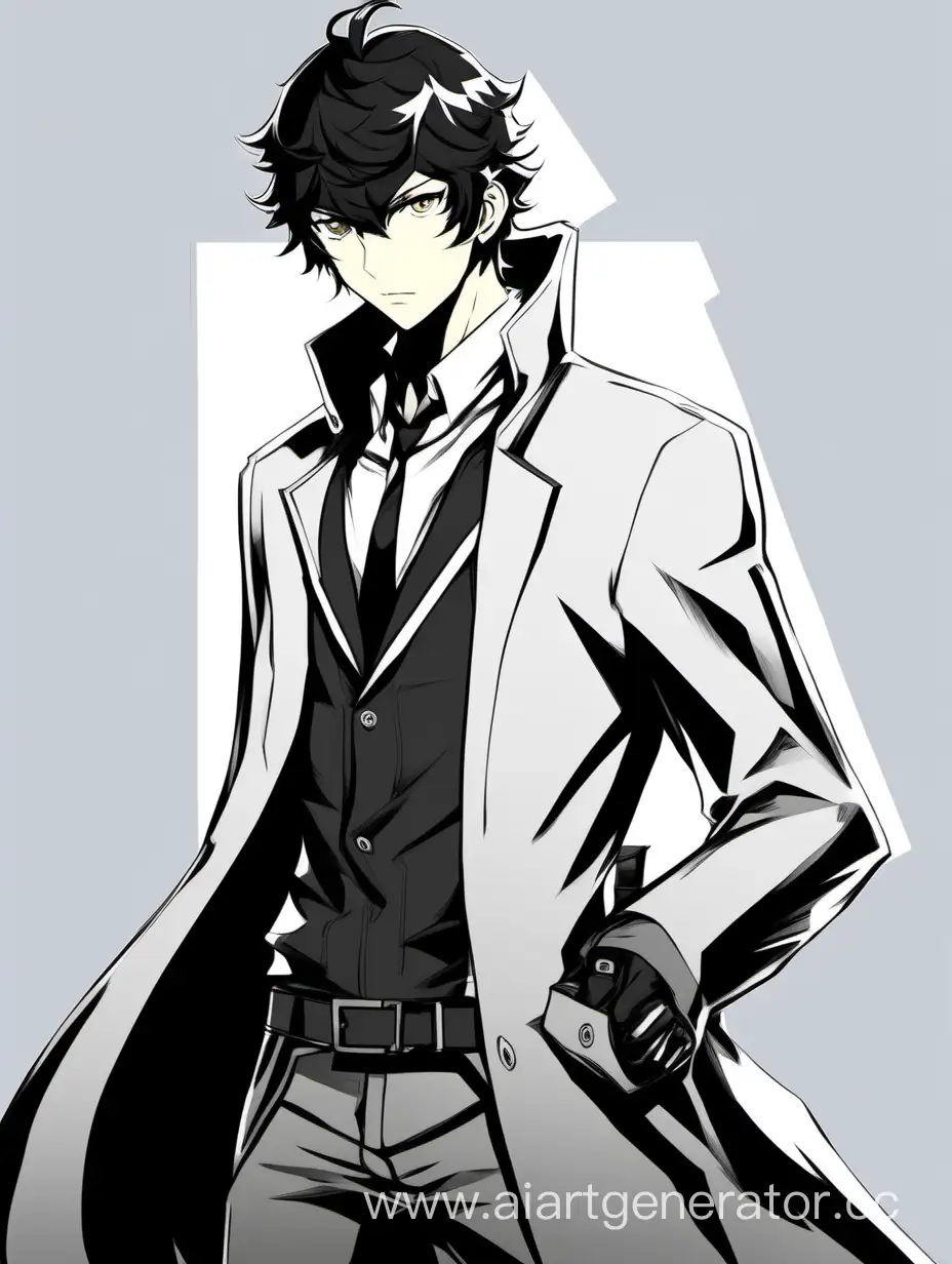 Stylish-Fusion-Persona-5-Inspired-Business-Attire-with-Combat-Flair