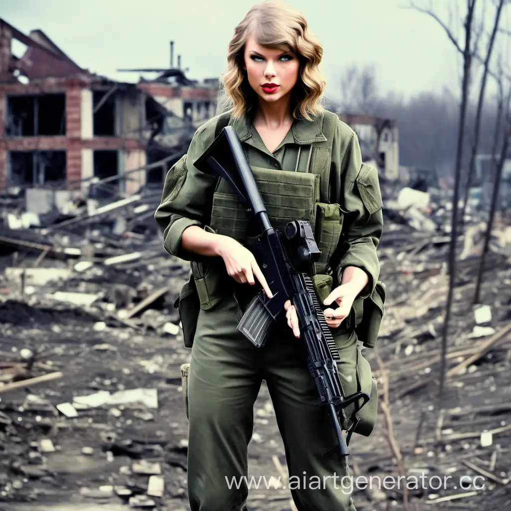 taylor swift, stalker, military, chernobyl zone of exclusion, ChNPP, gun