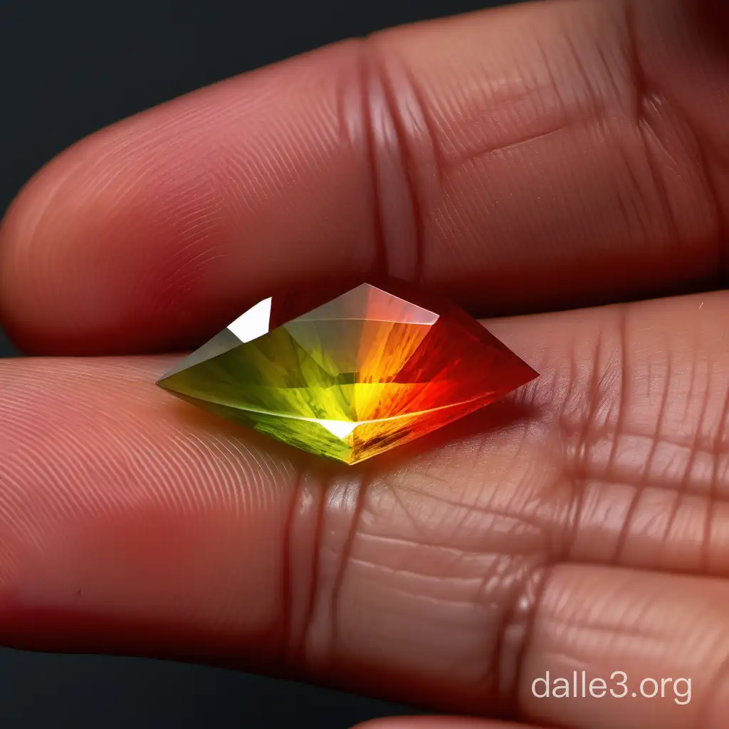 Craving for change? Try the #1679 gemstone that changes from Greenish-Yellow to Orange-Red under different light. Scientist Alex, uses it as a teaching tool for his colour spectrum seminar!