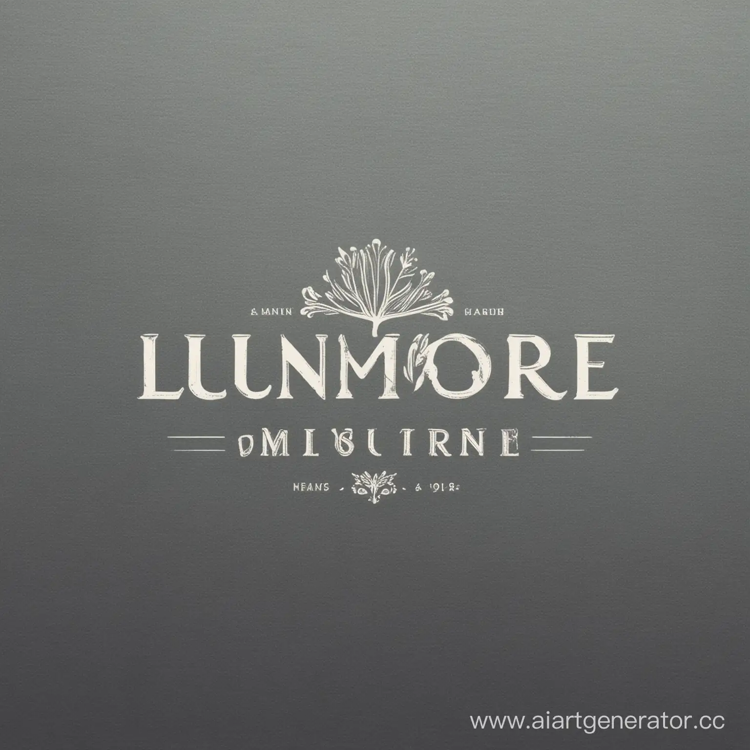 логотип для отеля с названием Lunmore
