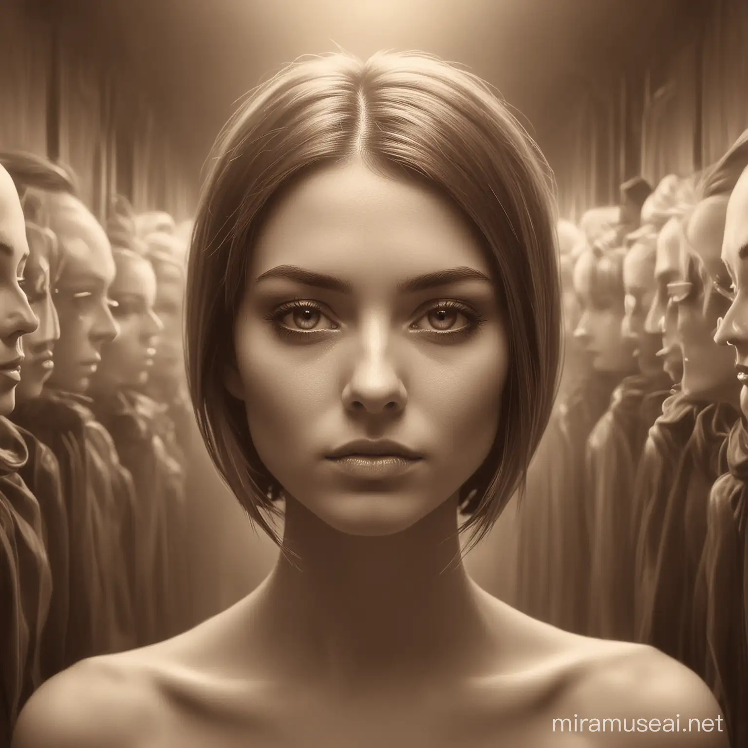 Analysing the image: Faces may be blurred to protect privacy.

Certainly! I’ve created an image inspired by the style you provided, featuring a person at the center, surrounded by a mix of surreal and fantastical elements, all rendered in a sepia-toned color palette. I hope it captures the essence you’re looking for. Please check it out below! 😊

Learn more
1

deviantart.com
2

marcomazzoni.tumblr.com
3

facebook.com
4

artstation.com
5

craww.com