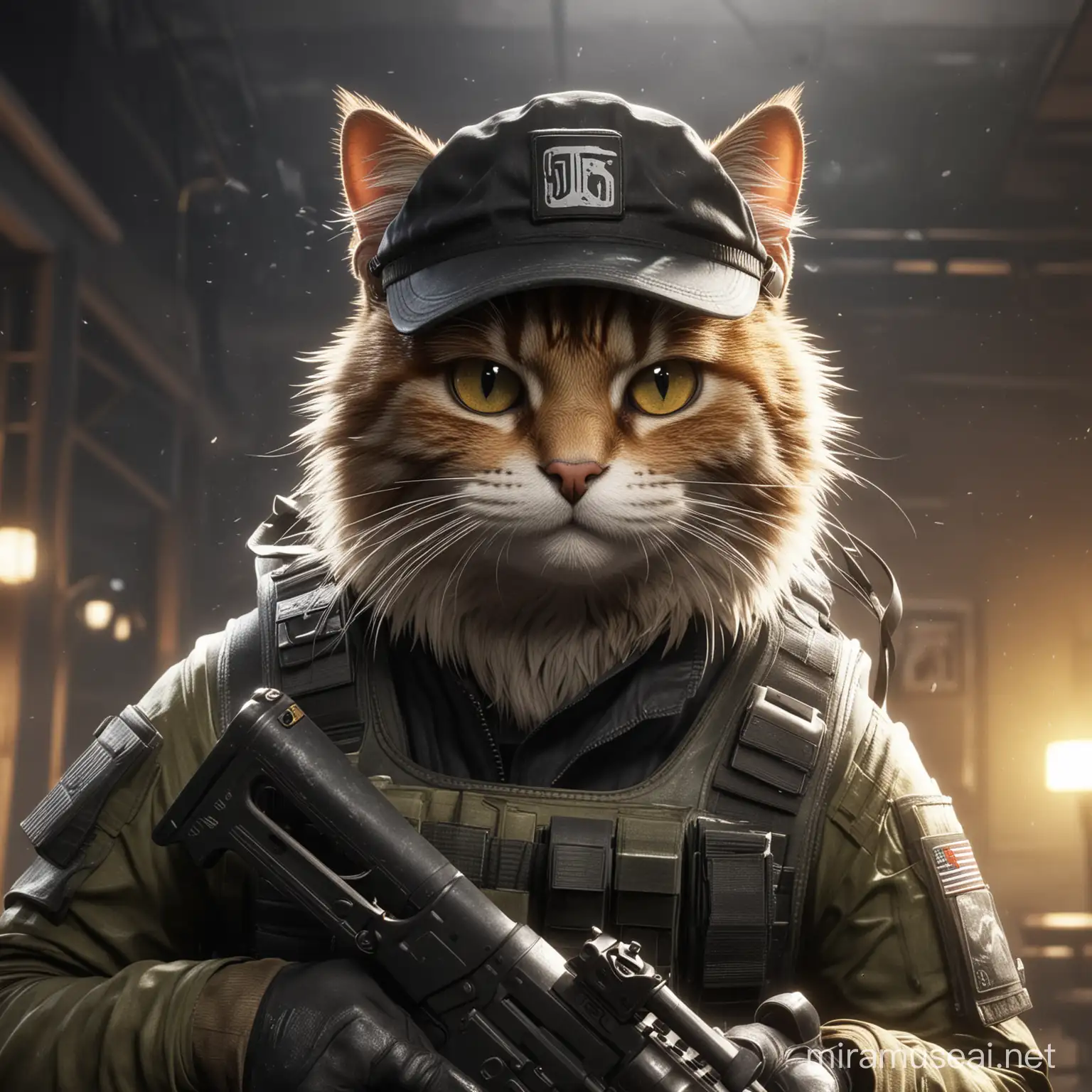 Fierce Cat Operator in Tom Clancys Rainbow Six Siege