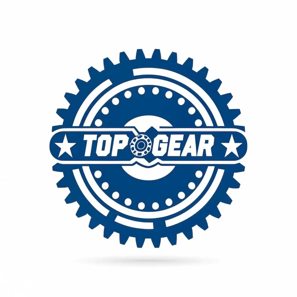 LOGO-Design-For-TopGear-Sleek-High-Gear-Theme-with-Striking-Typography-for-Automotive-Excellence