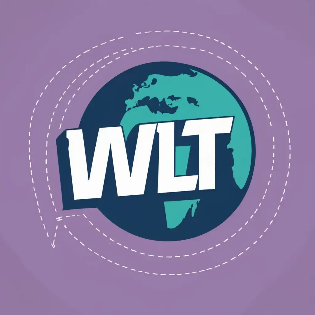 logo, Official Translation Office , with the text "WLT ", typography, be used in Technology industry