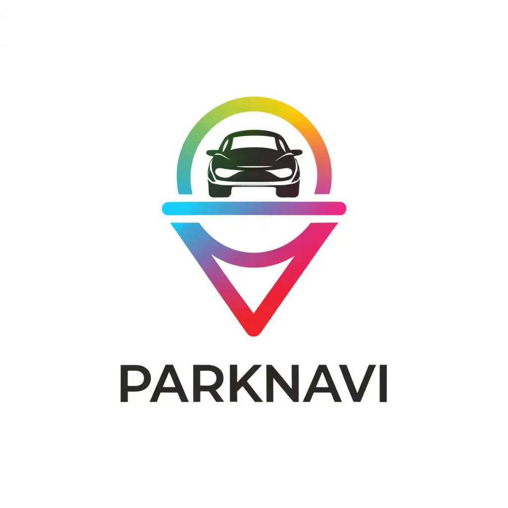 LOGO-Design-for-ParkNavi-LocationCentric-Car-Parking-Navigation-with-Map-Pin-and-Car-Silhouette