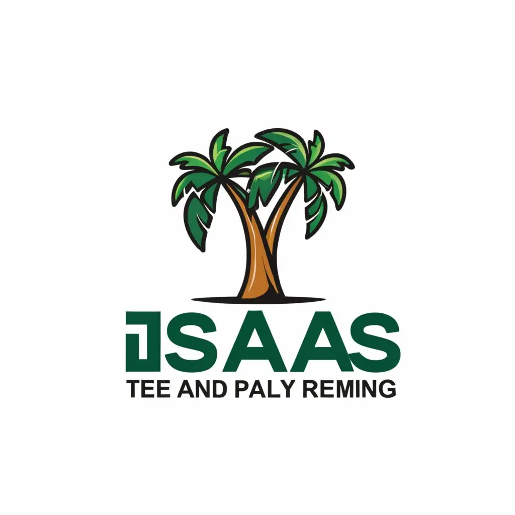 LOGO-Design-for-Isaias-Tree-and-Palm-Tremming-NatureInspired-Symbolism-with-a-Moderate-and-Clear-Aesthetic