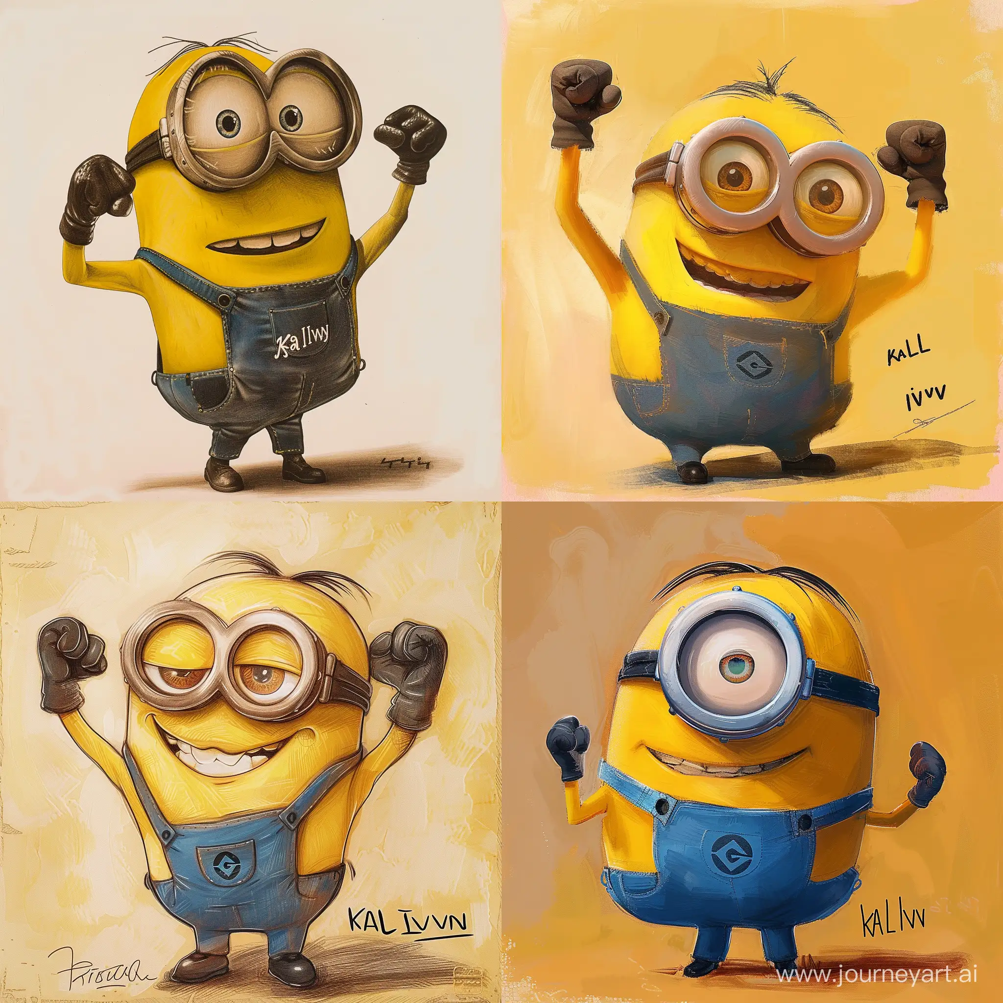 PumpedUp-Minion-from-Despicable-Me-Kal-Ivan-Inscription