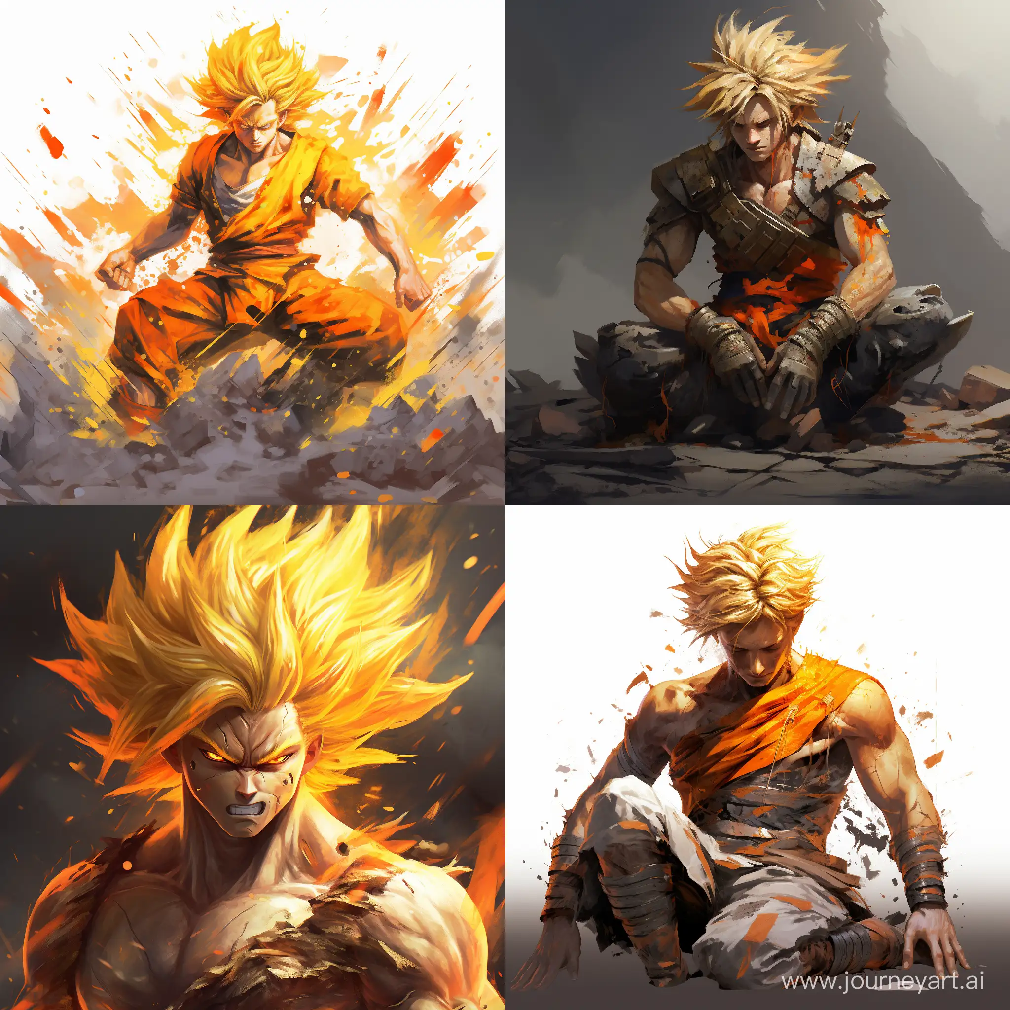Goku-Super-Saiyan-Battling-Fierce-Injuries-Epic-Showdown