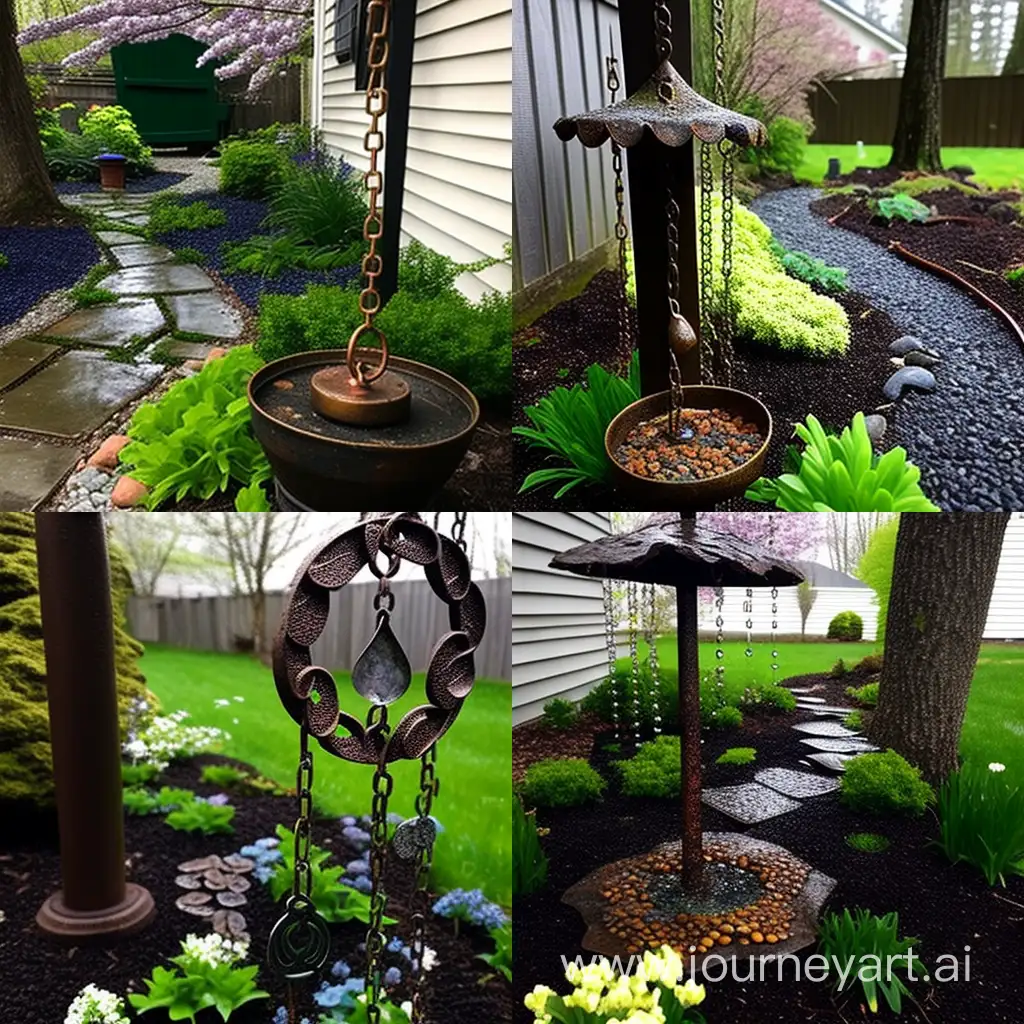 Spring-Rain-Joy-Family-Fun-with-Rain-Chains-in-the-Yard