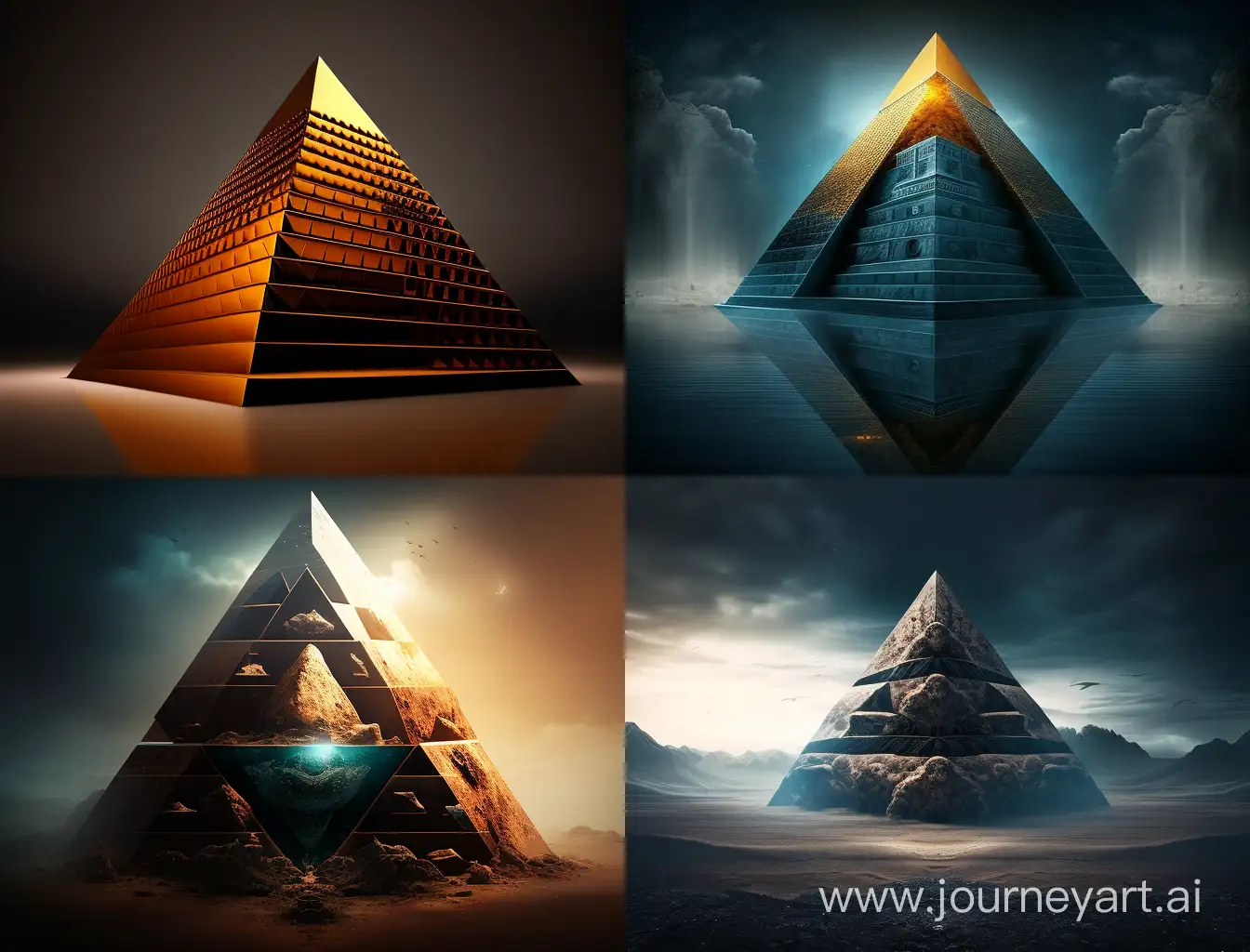  mediation pyramid background