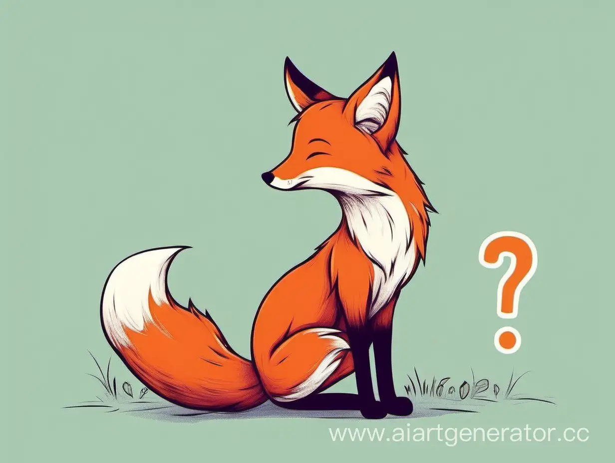 Contemplative-Fox-Pondering-with-Curiosity