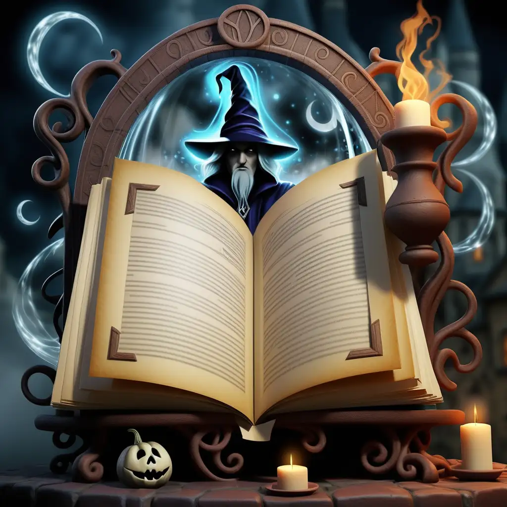 Enchanting Magic and Sorcery Word Document Watermark