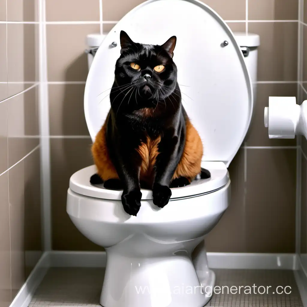 Sorrowful-Fat-Cat-on-Lavatory