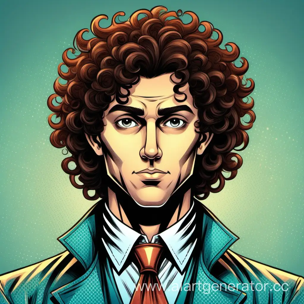 Detailed-CurlyHaired-Brunet-Man-in-RetroComics-Styling