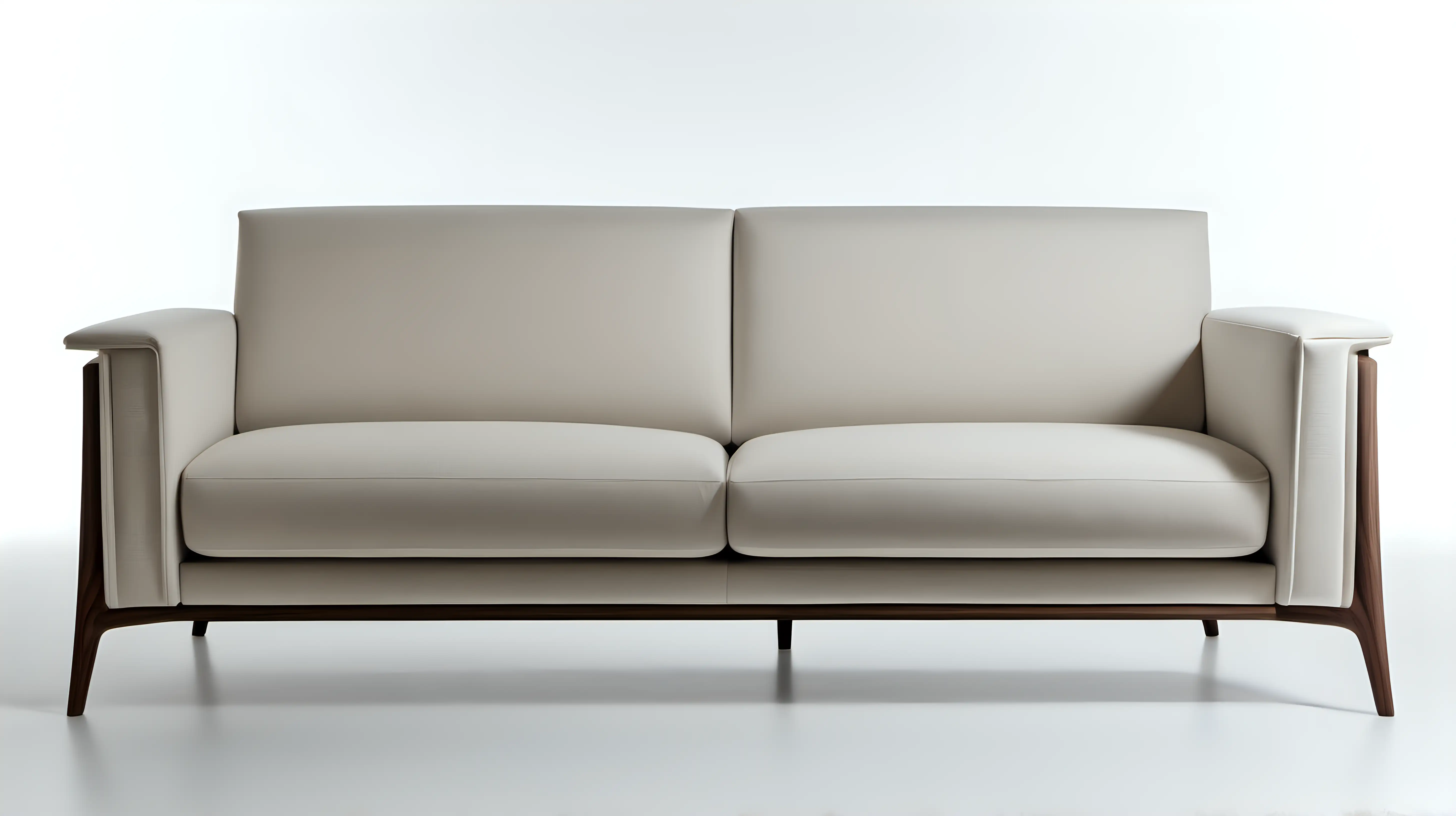 ItalianInspired Sofa with Mechanical and NatureInspired Details
