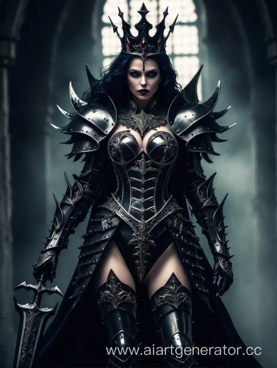 Dark Queen in armor