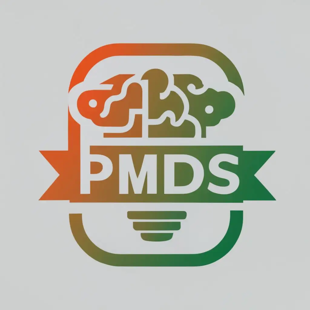 logo, a master data package, with the text "PMDS Team", typography, be used in Technology industry