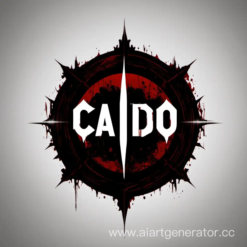 Minimalistic Blood Eclipse Gang Logo "Caido"