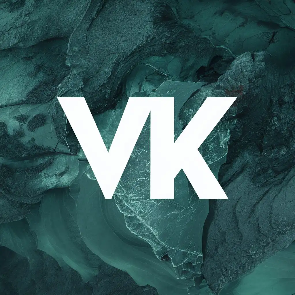 logo, Speaker, with the text "VK", typography
Grayscale