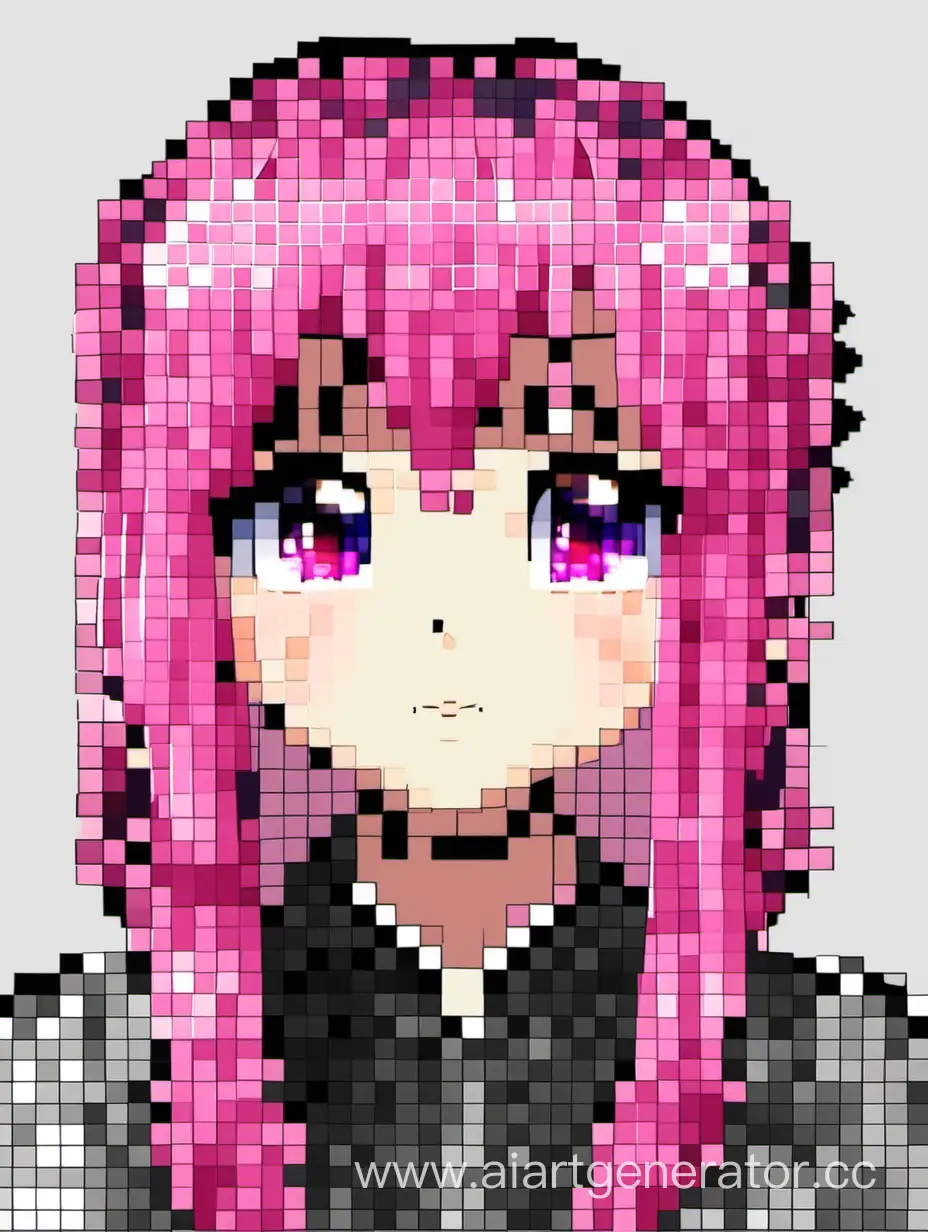 Pixelated-PinkHaired-Anime-Girl-Art