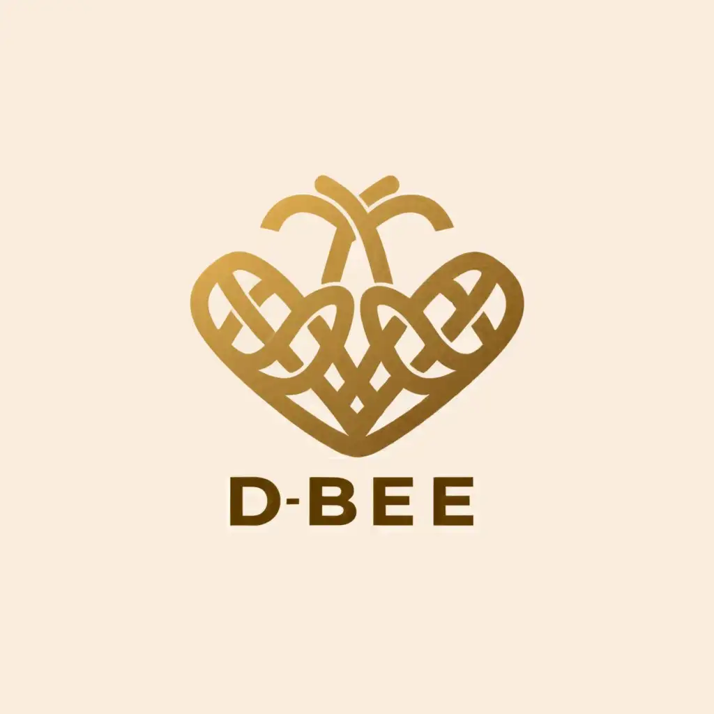 a logo design,with the text "D-Bee", main symbol:Pastries,complex,clear background