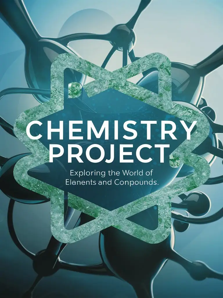 Creative-Chemistry-Project-Cover-Design-Exploring-Elements-with-Colorful-Flasks-and-Molecules