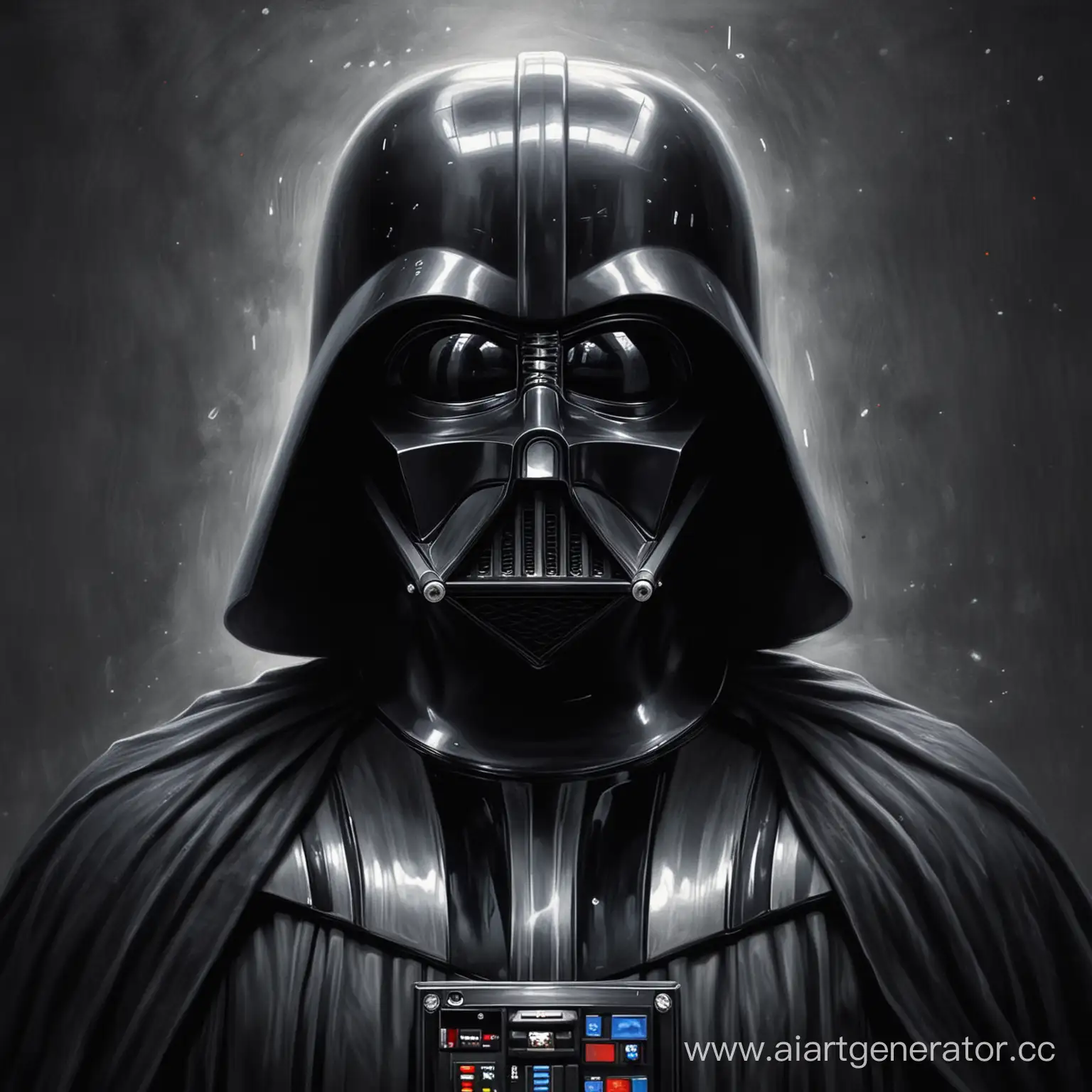 Iconic-Darth-Vader-Portrait-in-Dark-Sith-Lord-Armor
