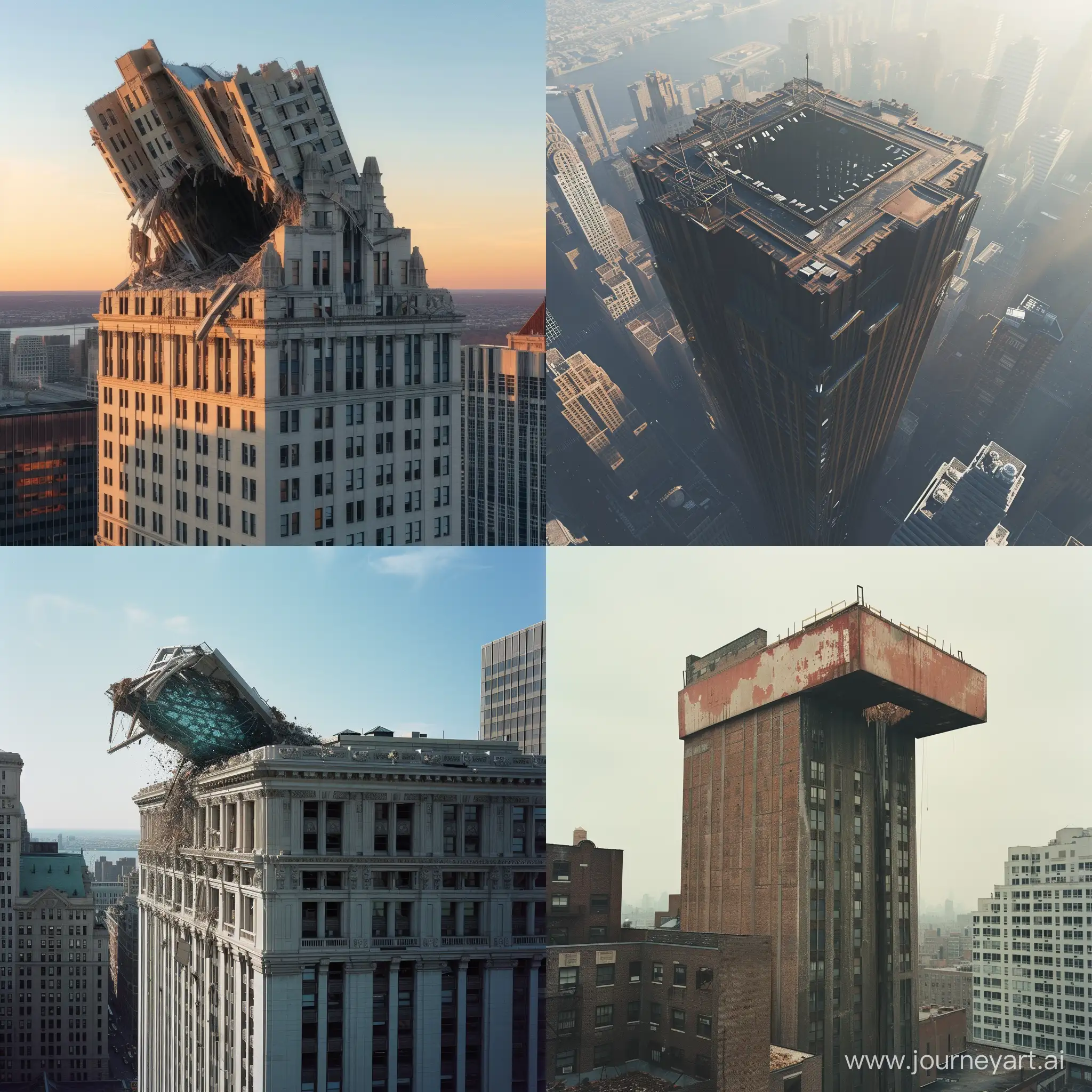 Urban-Skyscraper-with-Giant-Drop