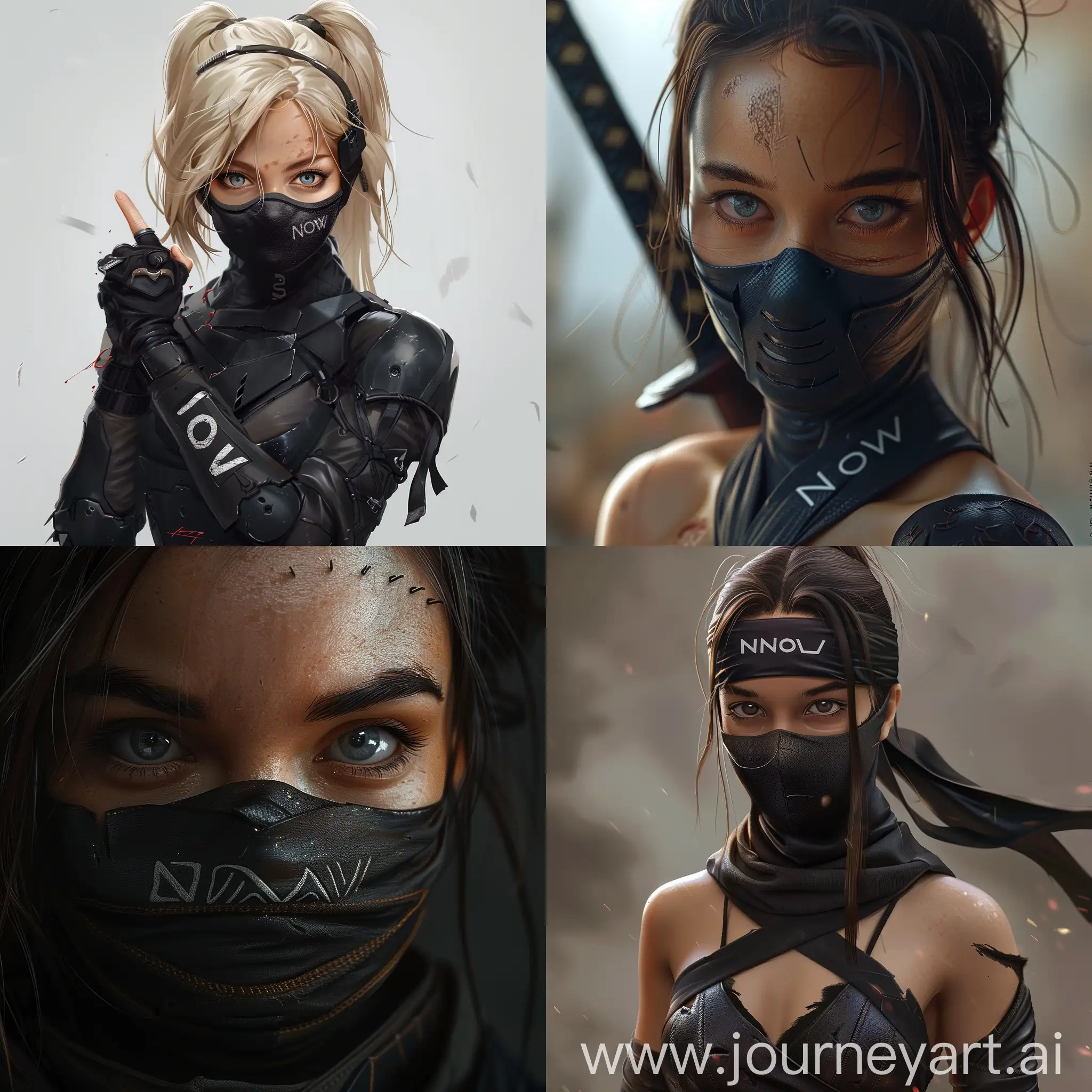 Realistic-Ninja-Girl-with-NOVA-Inscription