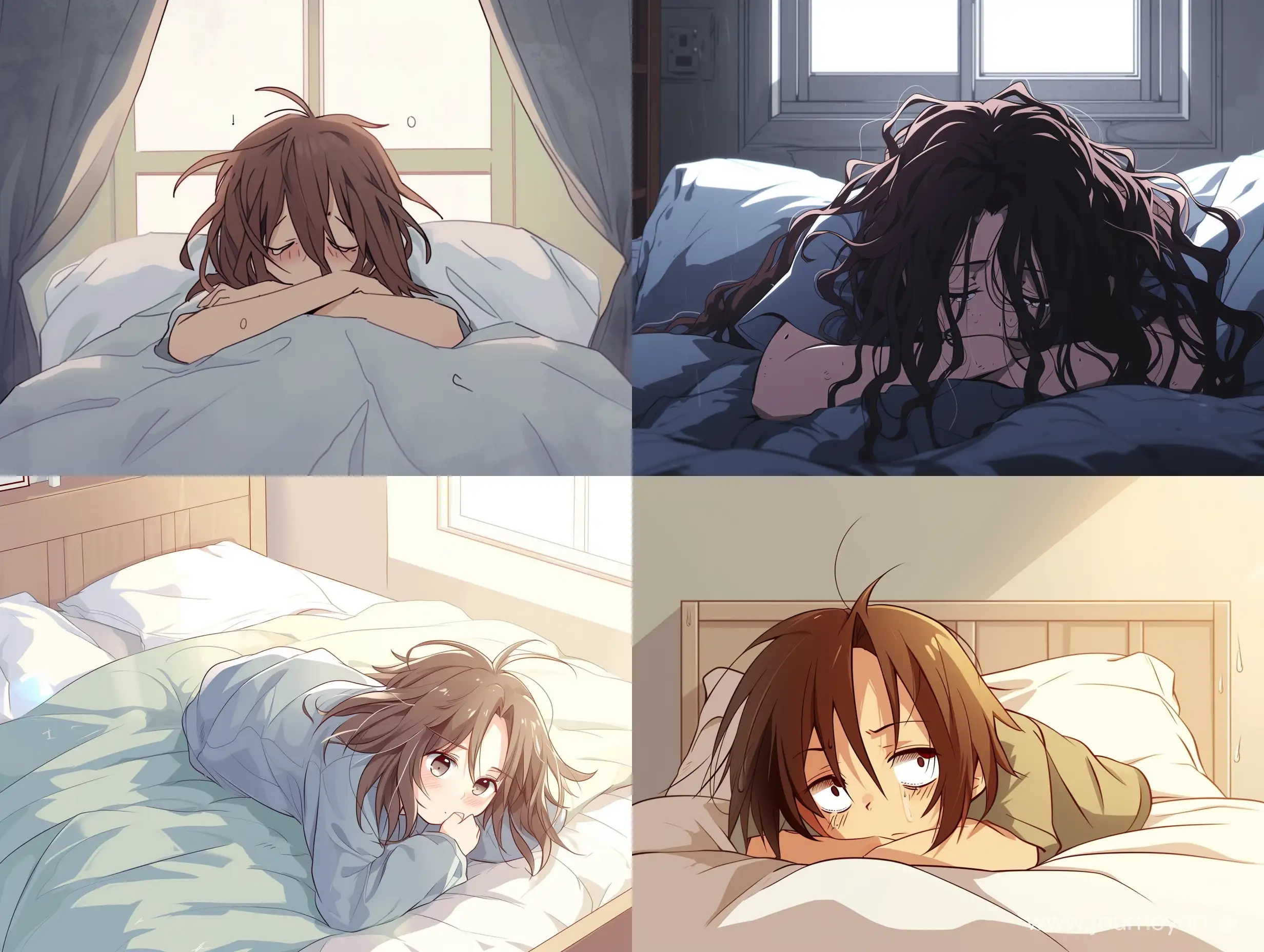 Sleepy-Chibi-Boy-Waking-Up-in-Cinematic-Anime-Scene