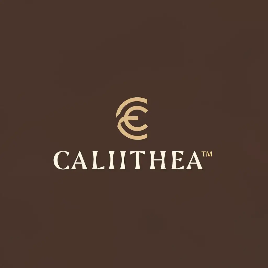 LOGO-Design-For-Calithea-Elegant-C-Emblem-for-the-Restaurant-Industry