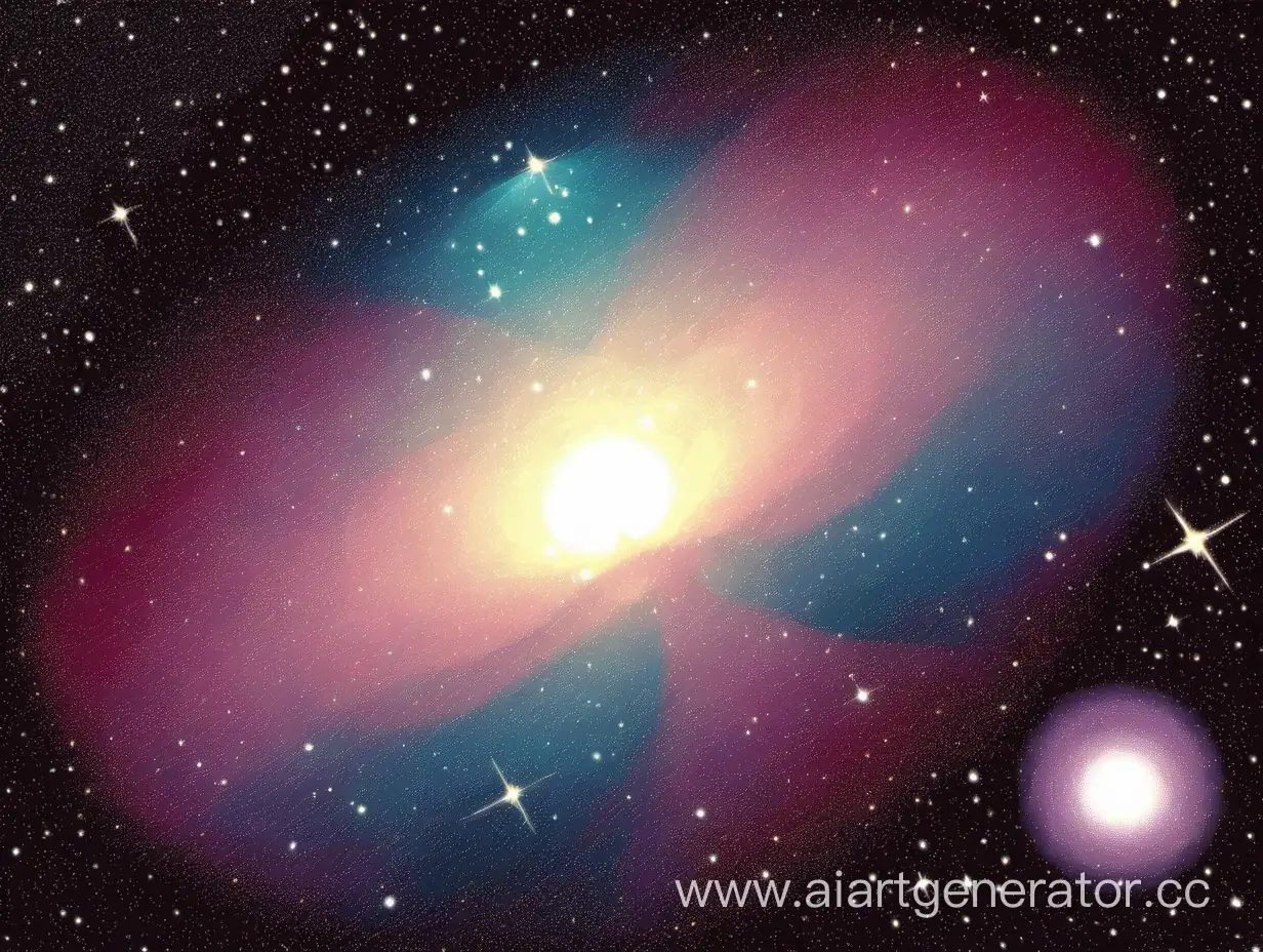 Mesmerizing-Cosmos-Artwork-Celestial-Wonders-in-a-Vibrant-Display