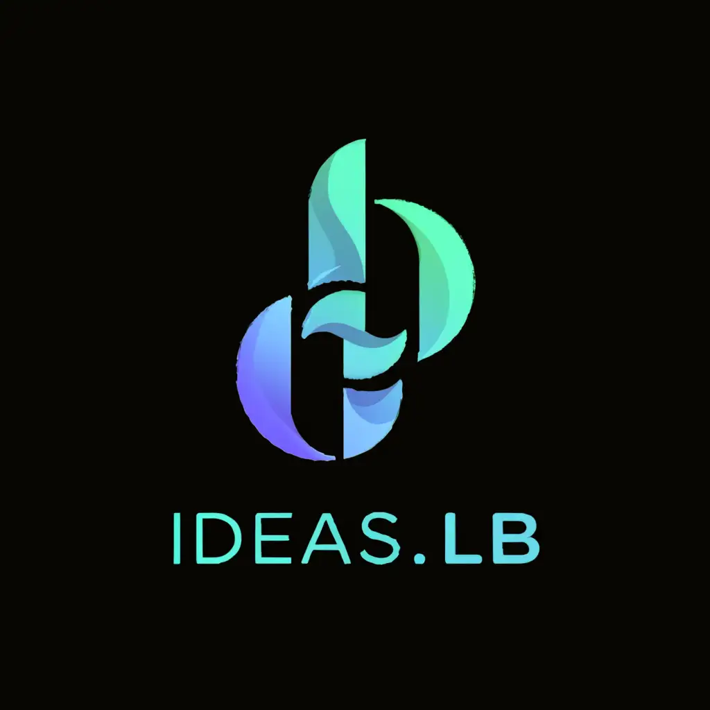 a logo design,with the text "ideas.lb", main symbol:ideas.lb,Moderate,be used in Retail industry,clear background