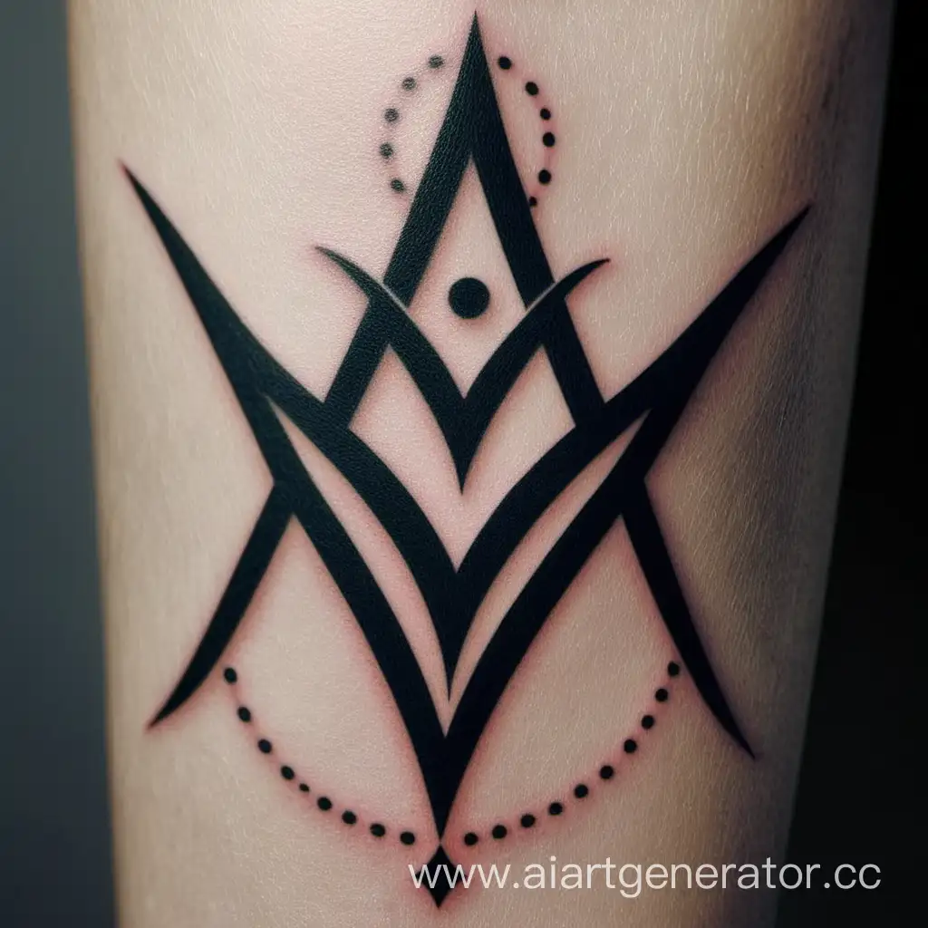 Intricate-Fusion-Tattoo-V-Melded-with-the-Symbol