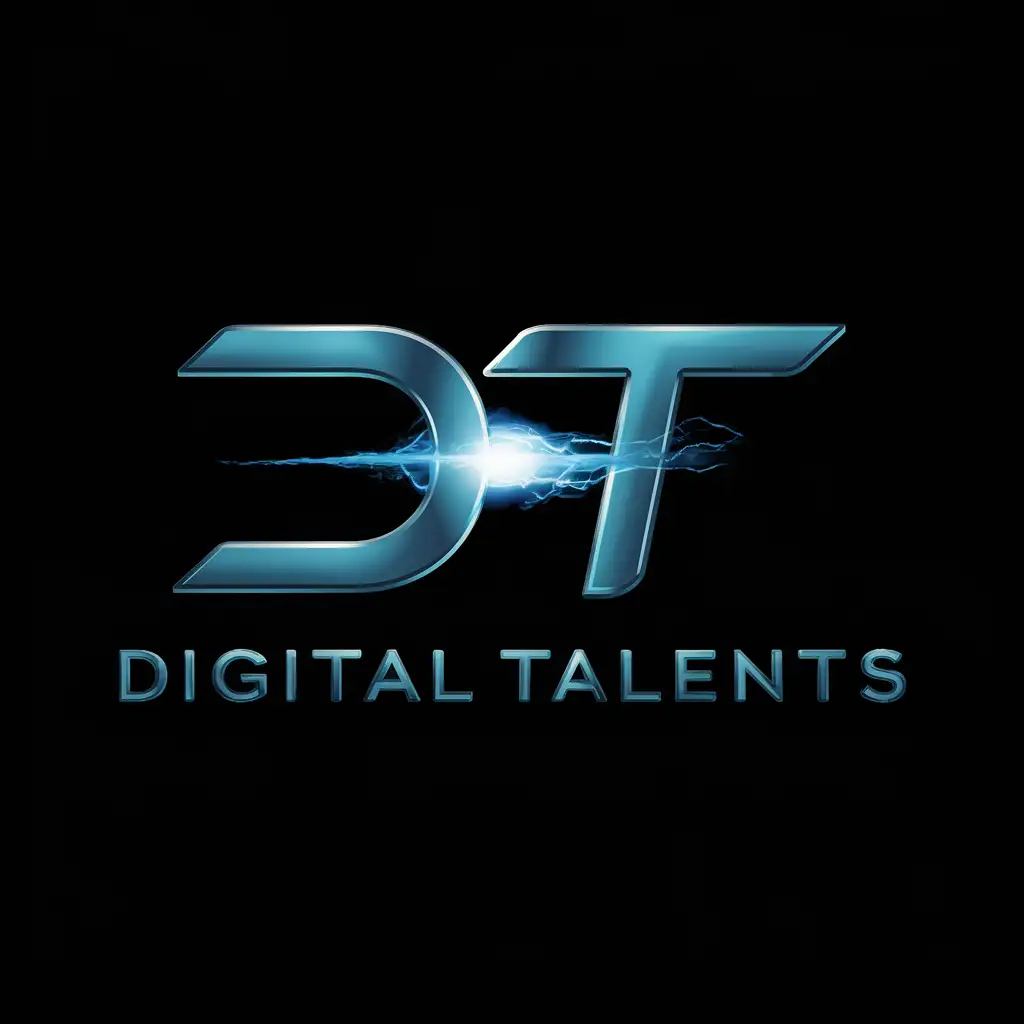 Digital-Talents-Logo-Design-with-Modern-and-Futuristic-Elements