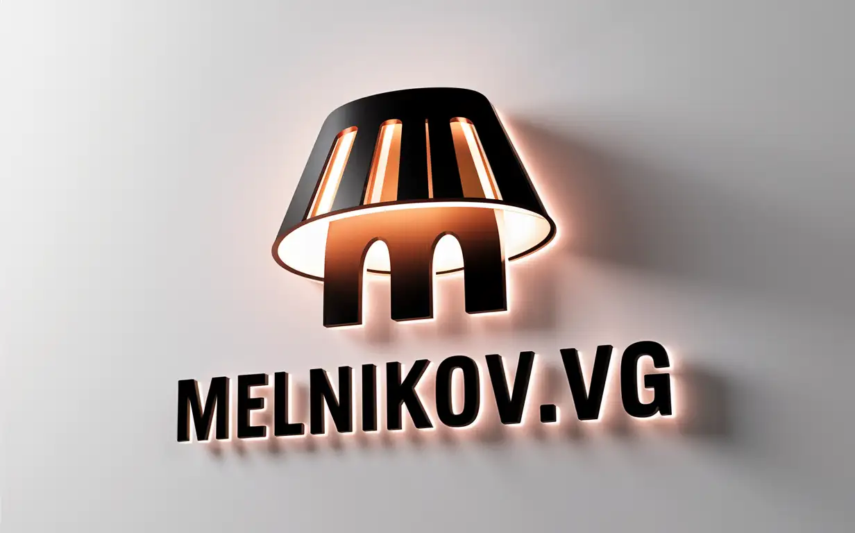 Analog of the logo "Melnikov.VG", clean white background, abstract light bulb, luminescent design technology, https://pay.cloudtips.ru/p/cb63eb8f

^^^^^^^^^^^^^^^^^^^^^