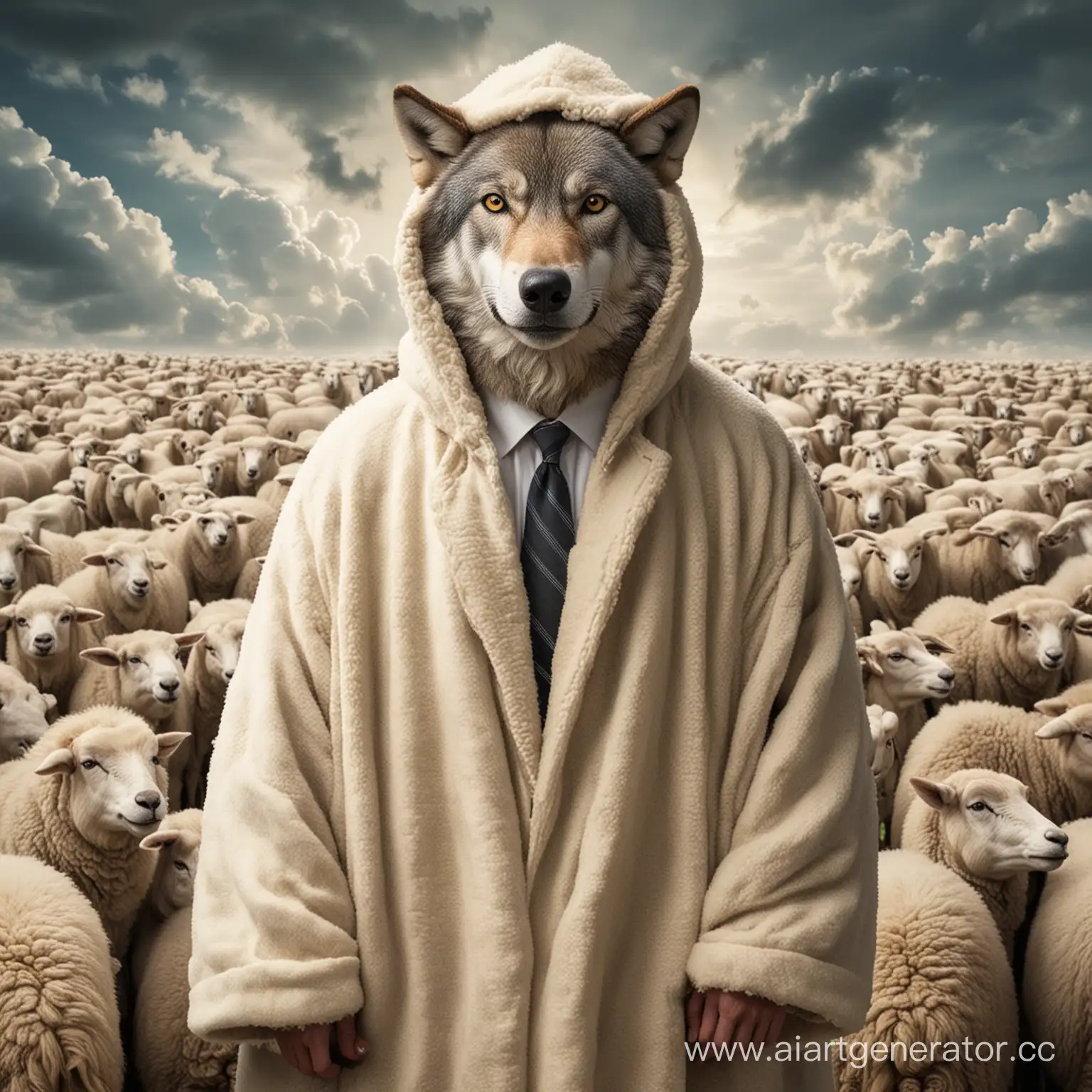 wolf in sheep's clothing