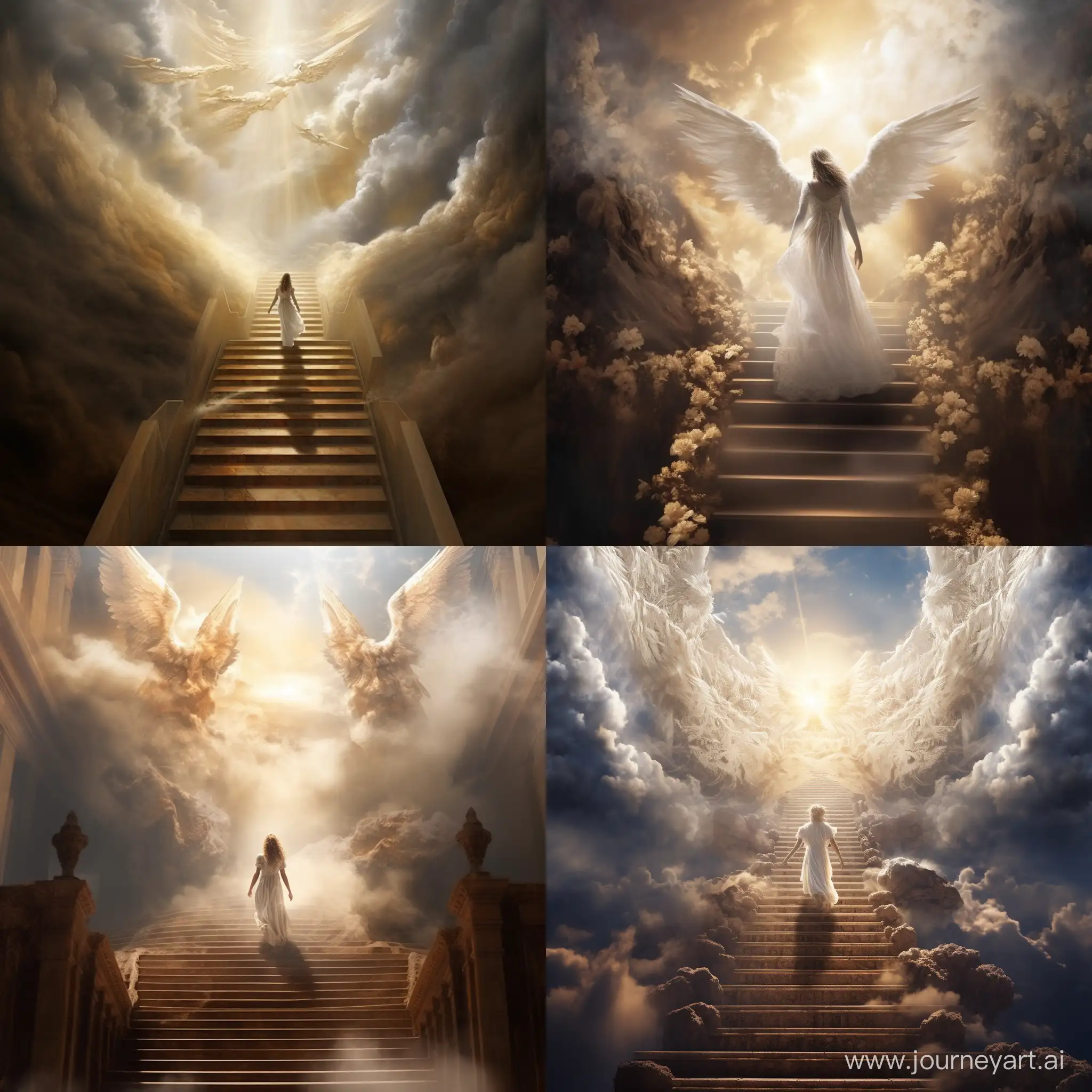 天使走向天国的阶梯