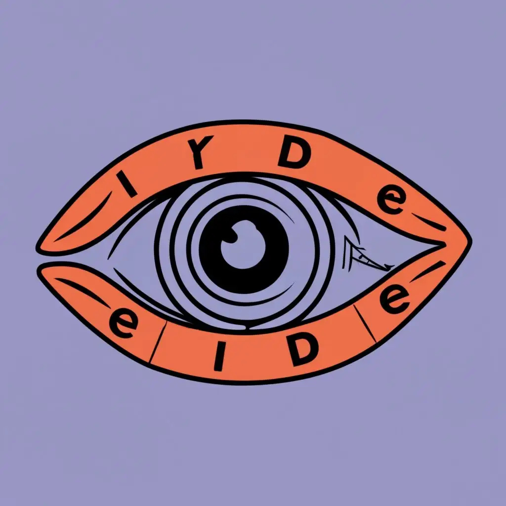logo, eye, with the text "Iride", typography