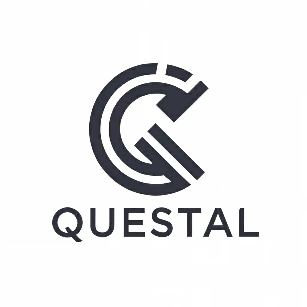 LOGO-Design-For-Questal-Modern-Qal-Symbol-for-the-Internet-Industry