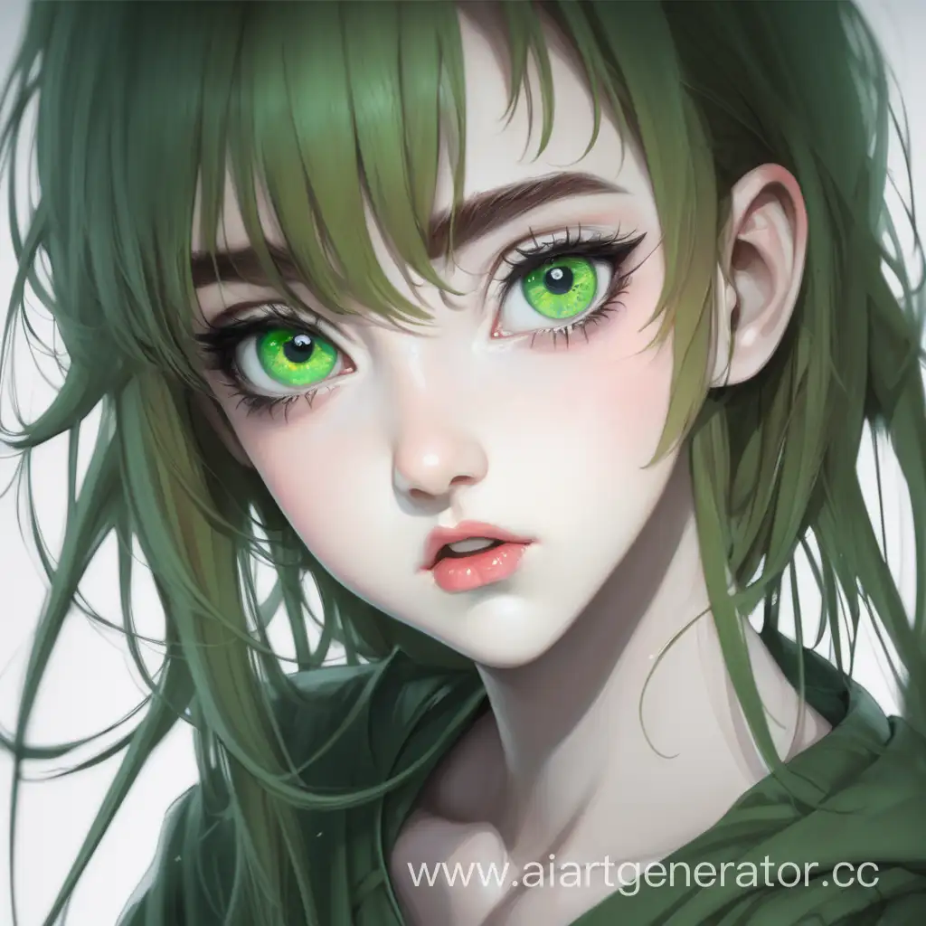 Captivating-Portrait-of-a-Girl-with-Enchanting-Green-Eyes