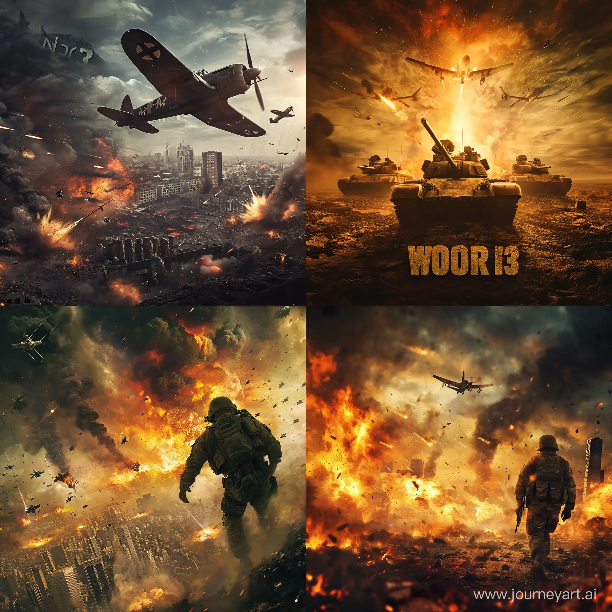 World-War-III-Artistic-Representation-A-11-Visual-Journey