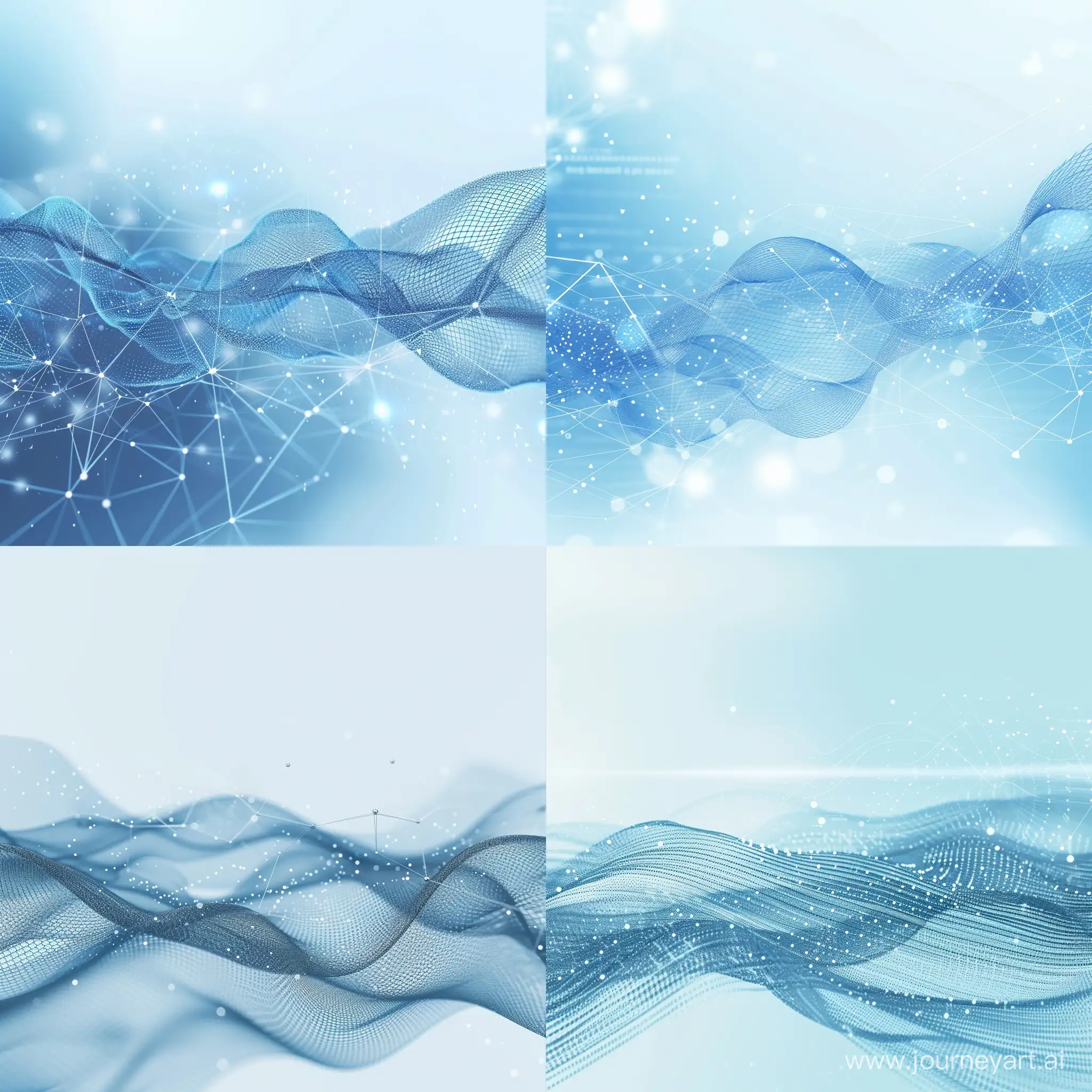 technologic background, wave, blockchain, digital, light blue