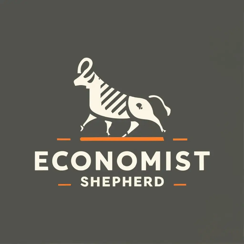 LOGO-Design-For-Economist-Shepherd-Professional-Typography-with-Taurus-Symbolism-in-Finance-Industry