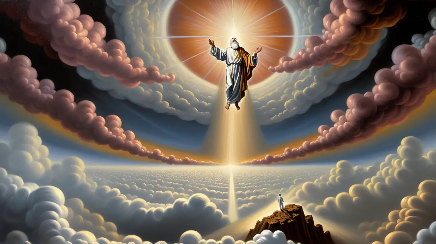 Surreal Depiction Gods Revelation and the Dissolution of Heaven